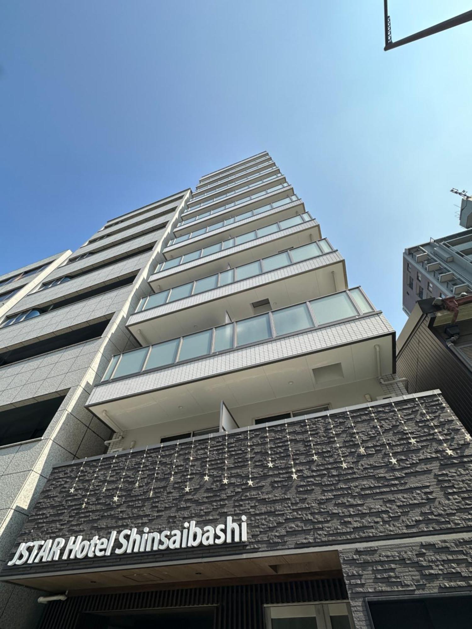 Jstar Hotel Shinsaibashi Ósaka Exteriér fotografie